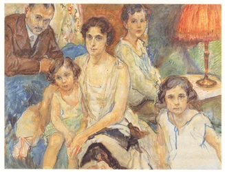 Die Familie des Arztes Janos Plesch